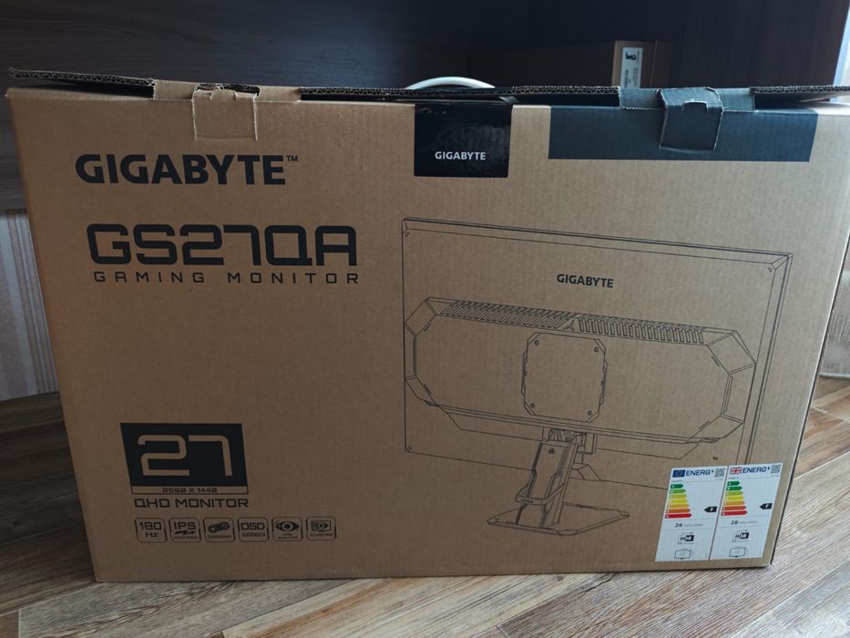 Монитор 27" Gigabyte GS27QA EU, Black