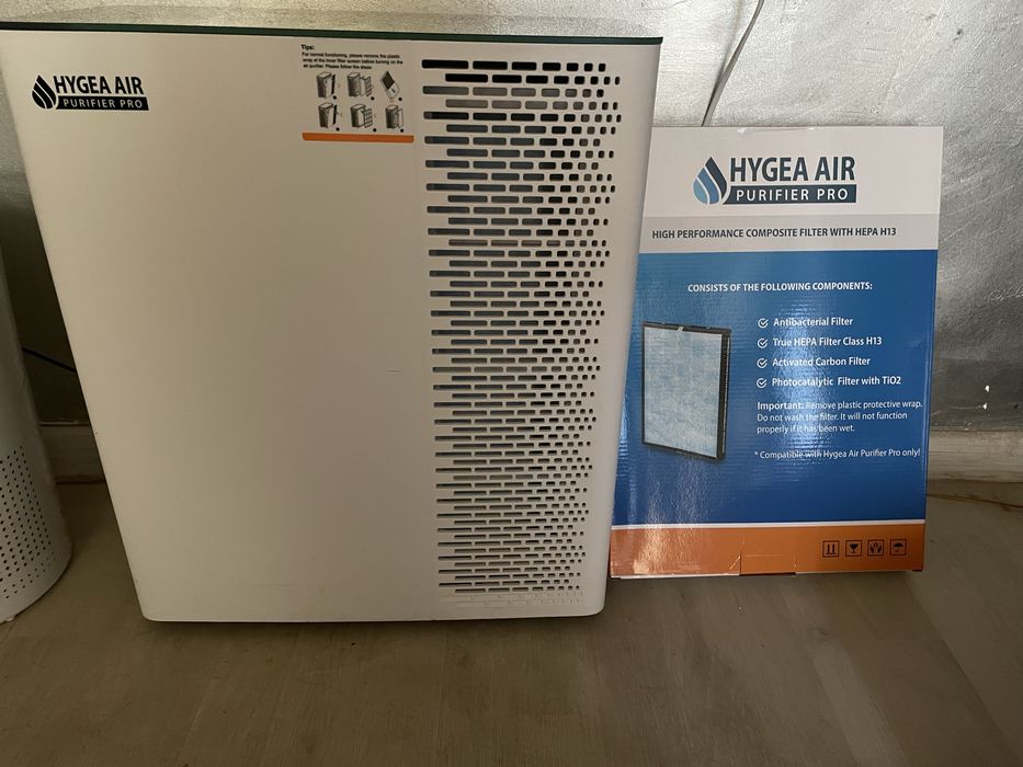 Hygea Air Pro пречиствател на въздух/Hepa H13/WiFi,йонизатор,UV лампа