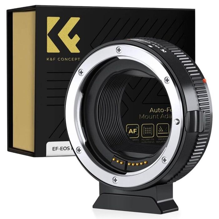 Adaptor Canon EF la Canon EOS R Autofocus K&F Concept  Sigilat T1