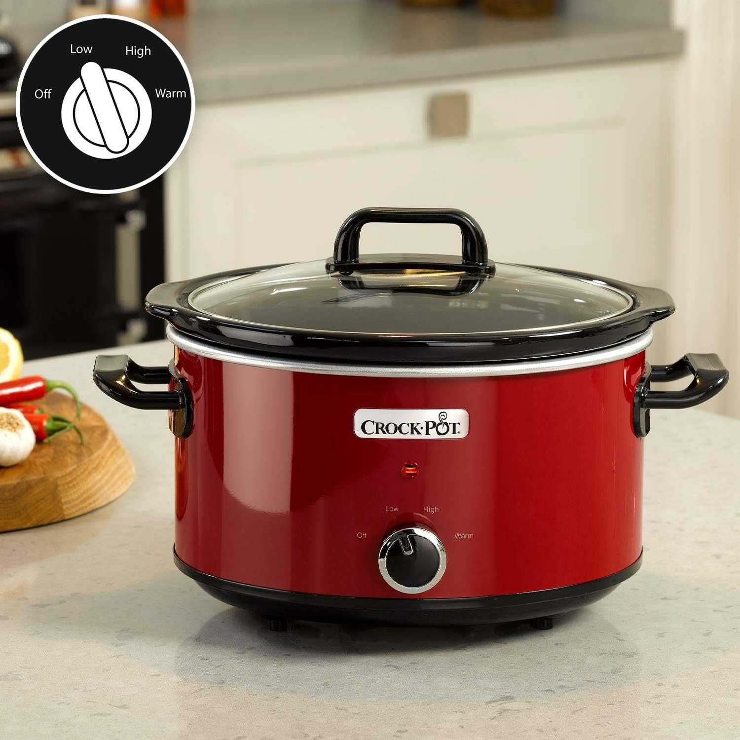 Керамичен уред за бавно готвене Crock-Pot The Slow Cooker, 240W