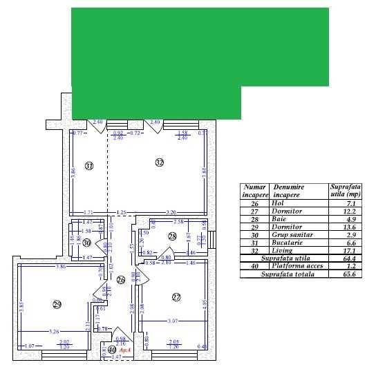 Apartamente 3 camere complex Colentina!