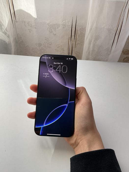 Iphone 16 pro max 256gb black titanium