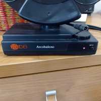 Стайна телевизионна антена  вграден усилвател за цифрова TV Arcobaleno