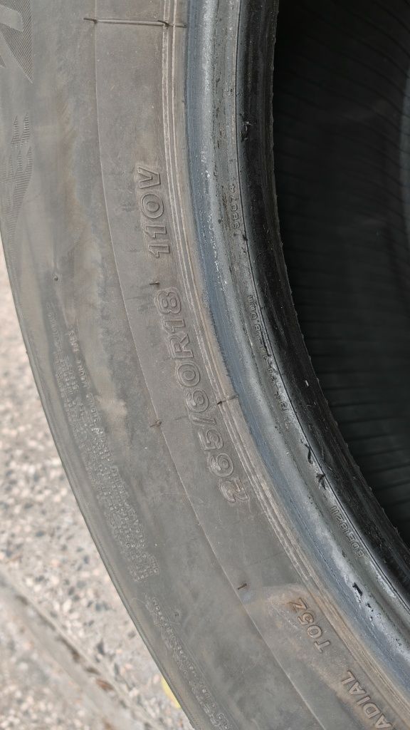 Летни гуми за джип Bridgestone 265/60/18 4 броя