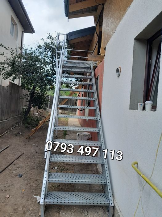 Scări metalice galvanizate la orice demisiune asiguram transport ori u