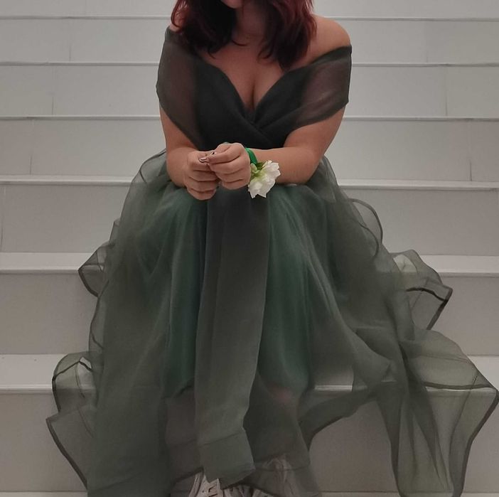 Rochie de seara verde