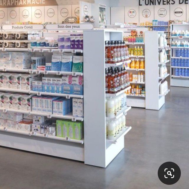 Doʻkonlar uchun  poʻlka vitirina stelajlar