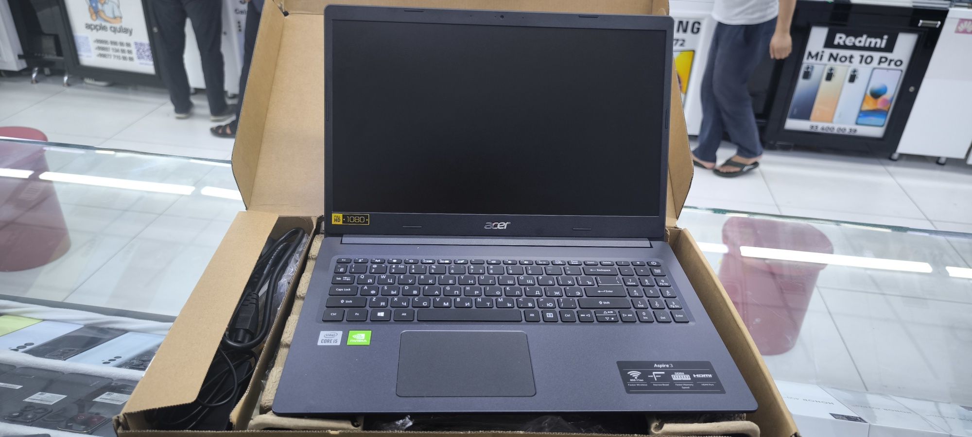 acer notebook aspire 3.core i5  8gb ddr4 memory 1000GB