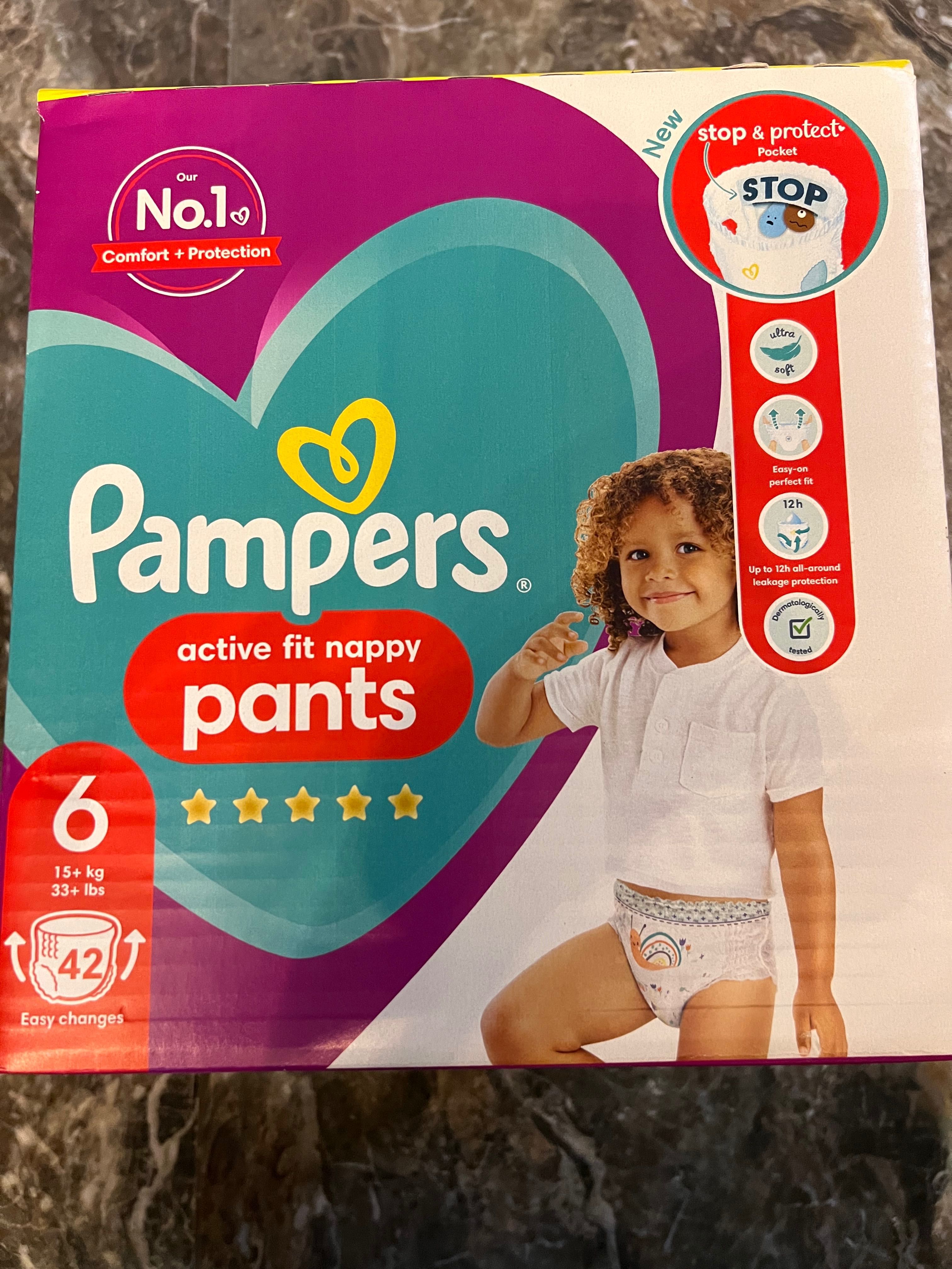 Pampers activ fit nappy pants 84бр