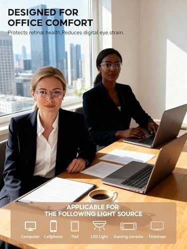 Нови Стилни компютърни очила против синя светлина за офис нощна работа