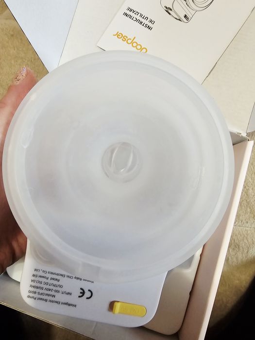 Pompa de san electrica Doopser, maini libere