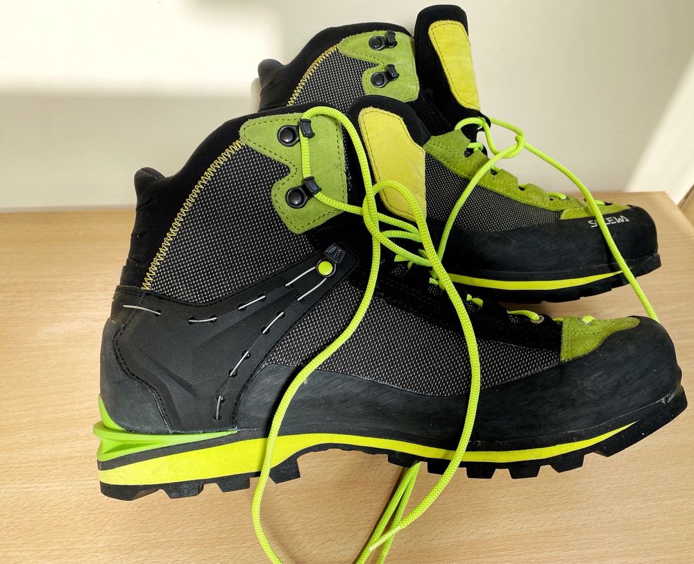 Salewa Crow Gtx GORE-TEX Cactus/Sulphur, GORE-TEX, размер 44.5