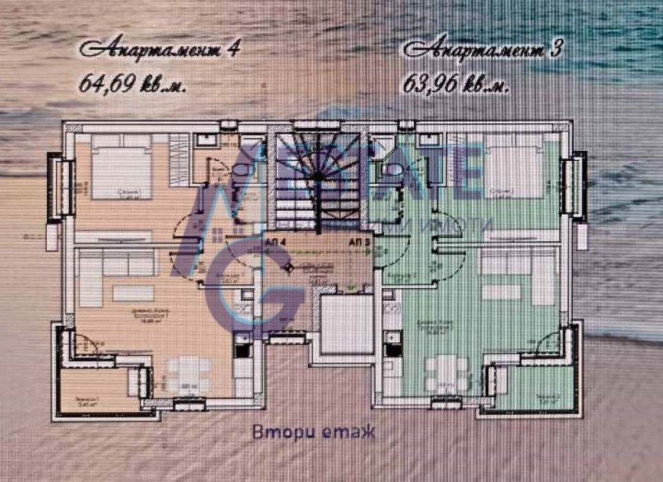 Двустаен апартамент в малка бутикова сграда в гр. Царево,, кв.