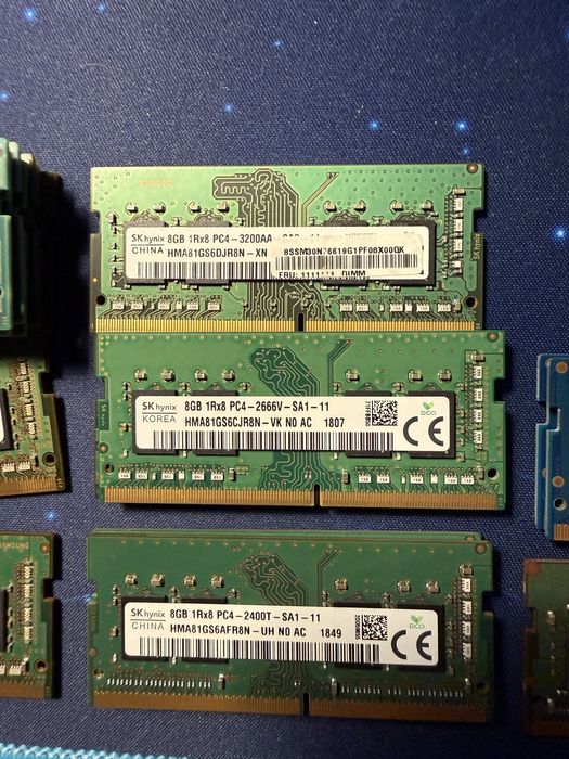 Memorie ram laptop ddr4 8gb 2400/2666/3200