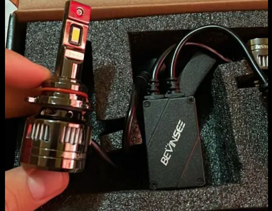 Set 2x becuri auto Led H7 H1 D1S  Bevinsee/ Novsight
