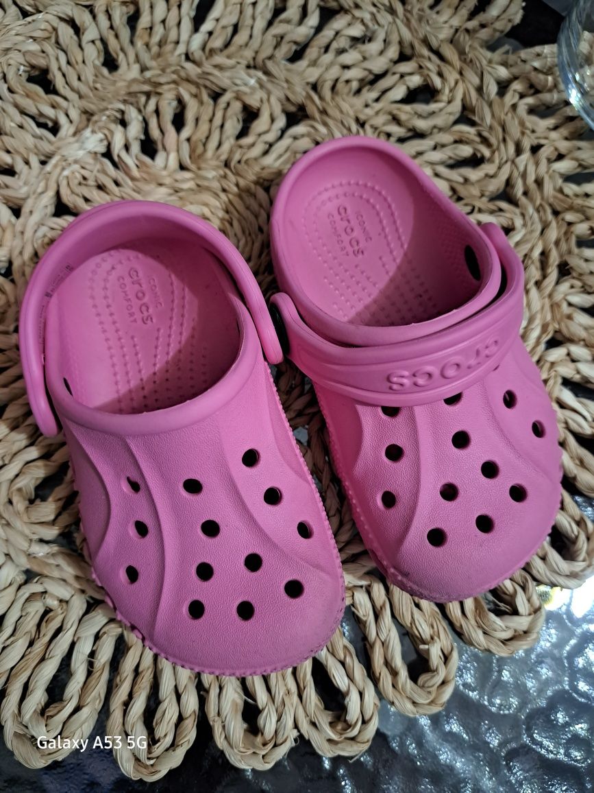 Papuci Crocs fetiță