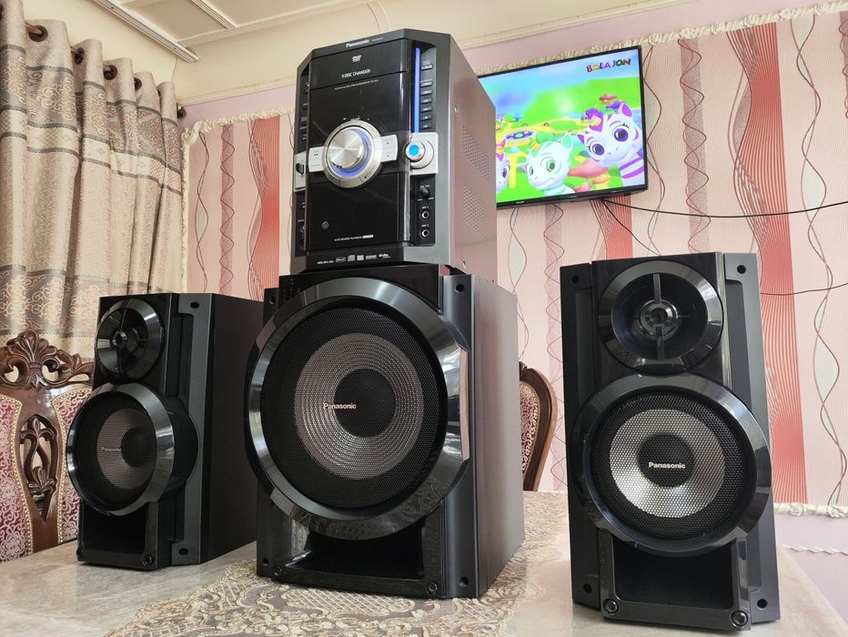 Malaysia subwoofer 25 sm panasonic usb fleshka ideal holatda