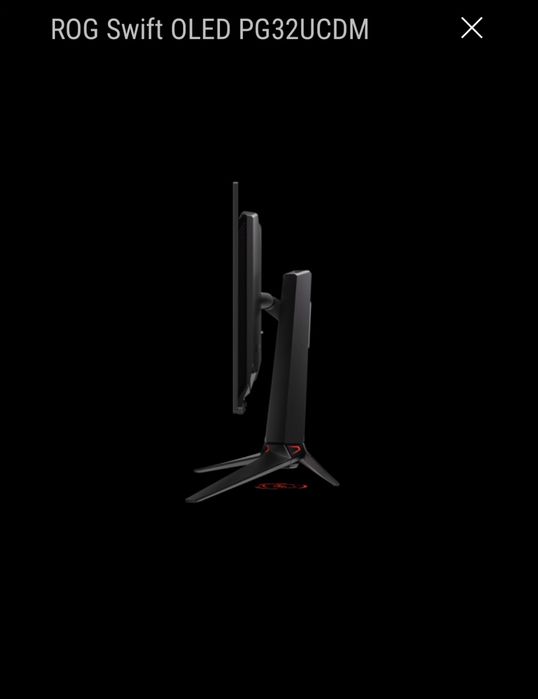 Best ROG monitor Asus PG32UCDM 32” 4k 240Hz [Factura][Garantie]