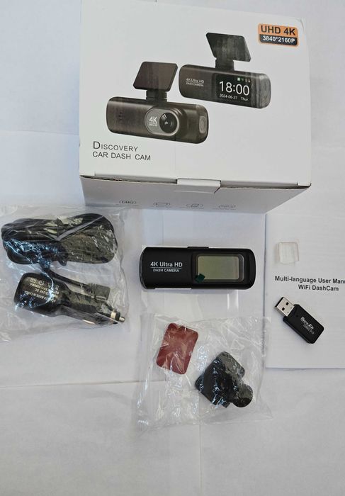 Camera Auto Video 4K,Wifi,Card 64Gb,Cititor Card Sd,Incarctar.