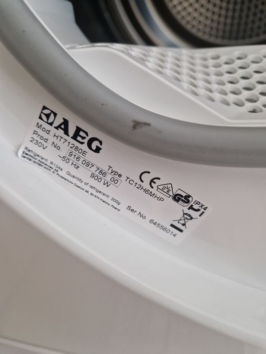 Сушилня Aeg A+++ Термопомпа 8 кг
