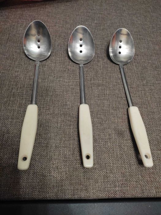 Ложка шумовка поварская СССР новая нержавеющая сталь