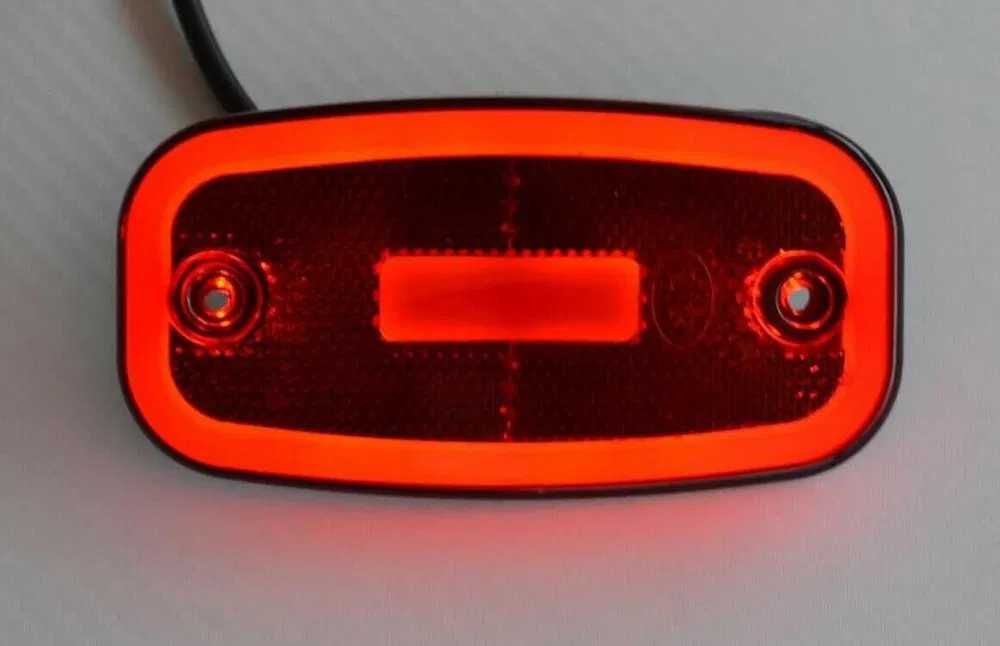 1бр. Лед LED габарити светлини 12-24V неонов ефект , 3 цвята