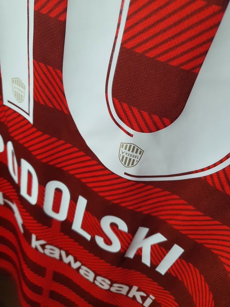 Tricou fotbal Vissel Kobe, Podolski 10, XL