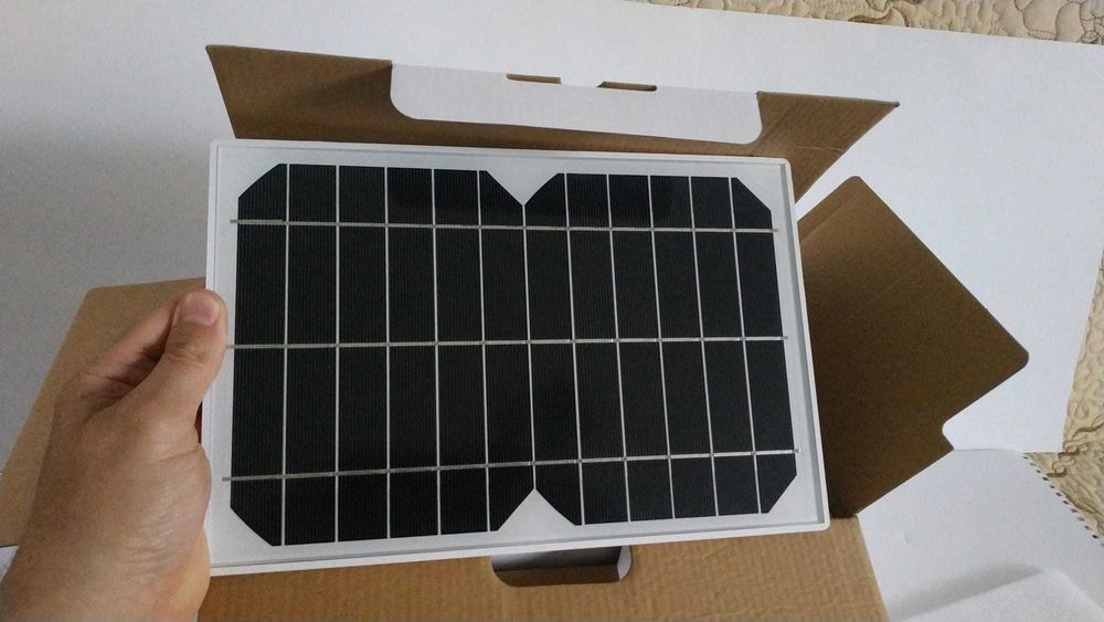 Camera Video Solara Rotativa, 1080p de exterior, Full HD, Acumulator