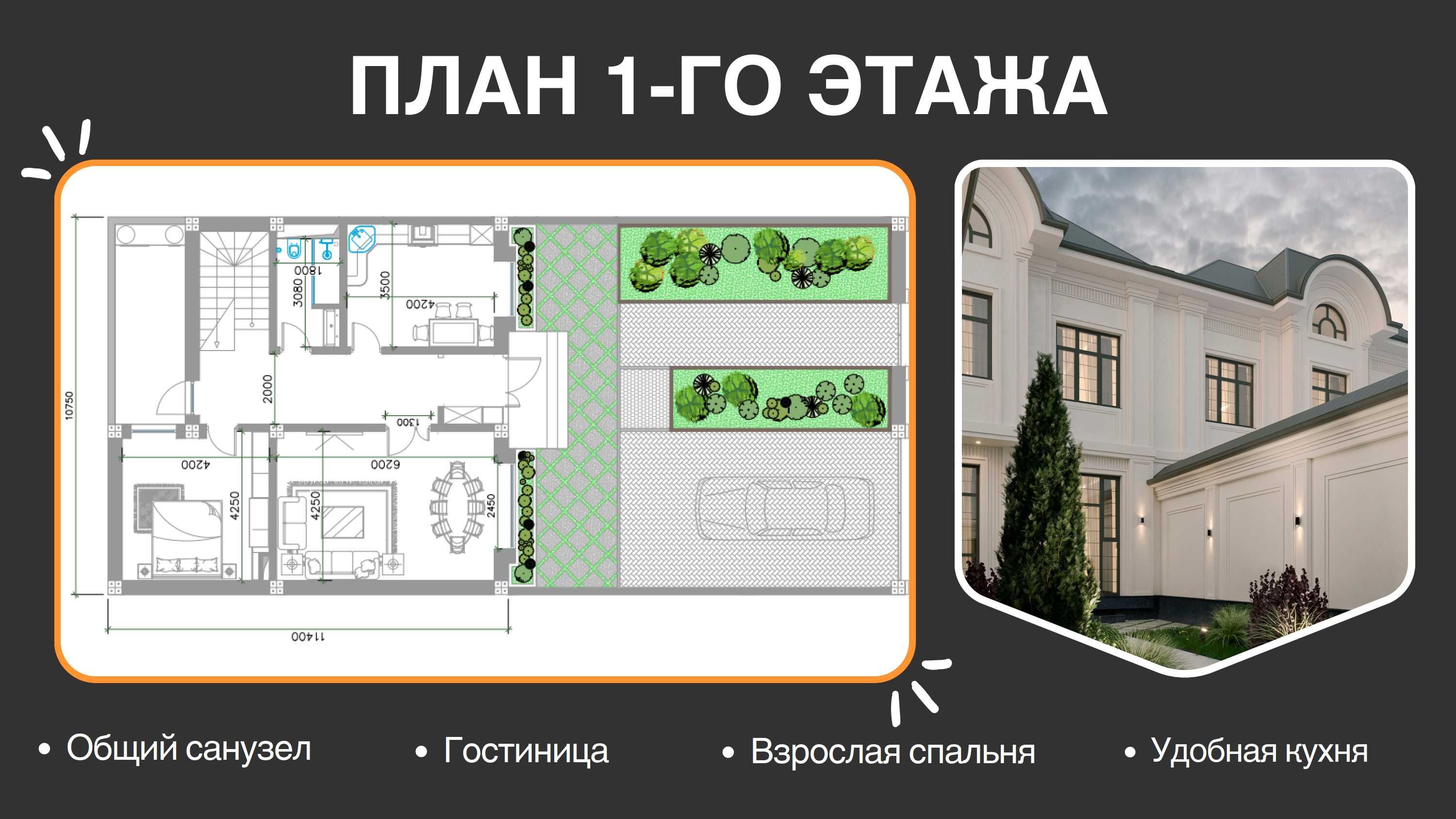 Коттеджи 6 комнат на участке 2.5 сотки