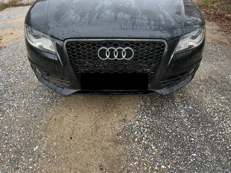 Предна S-line броня с пчелна пита Ауди а4 audi a4 b8