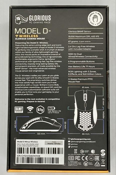 Mouse Glorious Model D- Minus