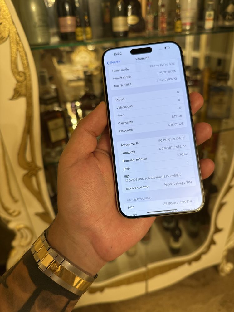Iphone 15 Pro Max White 512 GB