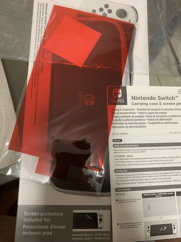 Folie protectie Nintendo Switch