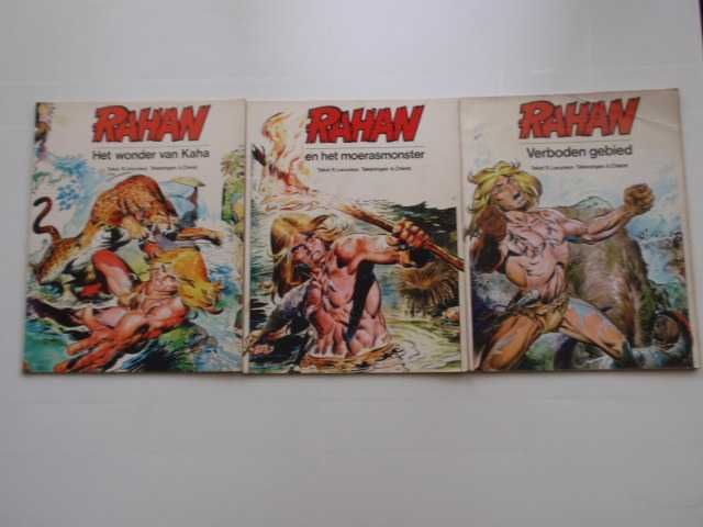 комикс албуми "Рахан" от 70-те и 80-те години, Rahan
