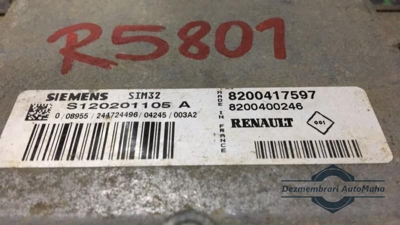 Calculator ecu Renault Clio 2 1998-2005 8200417597