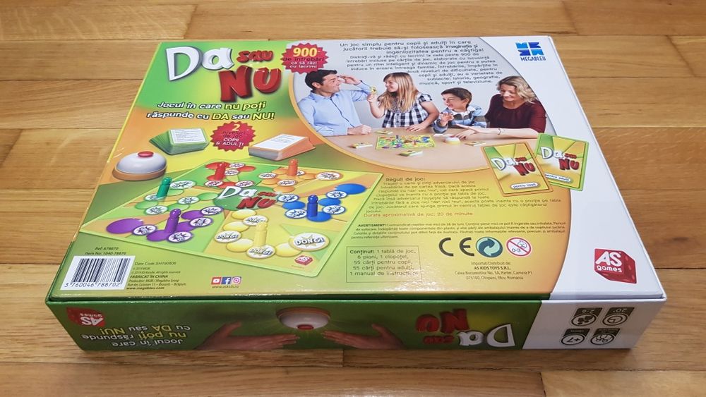 Joc DA sau NU, ca NOU