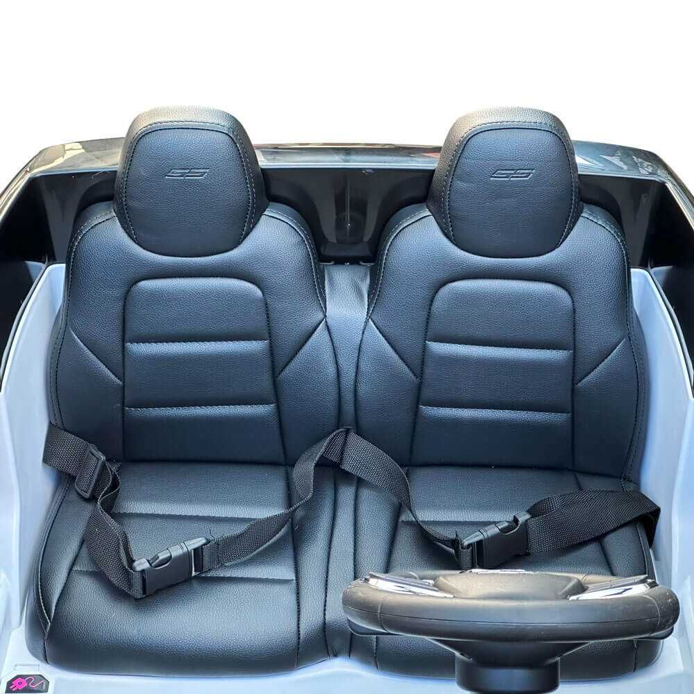 Masinuta electrica copii 1-7 ani Chevrolet Blazer 4x4, 2 locuri #Alb