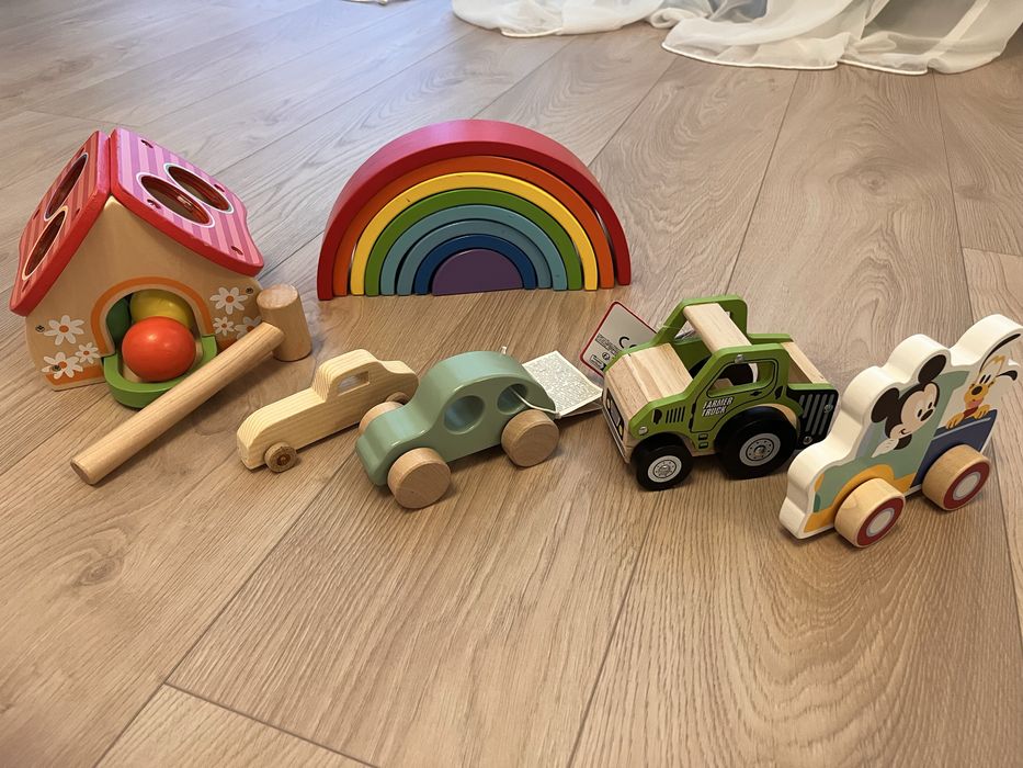 Set jucarii din lemn