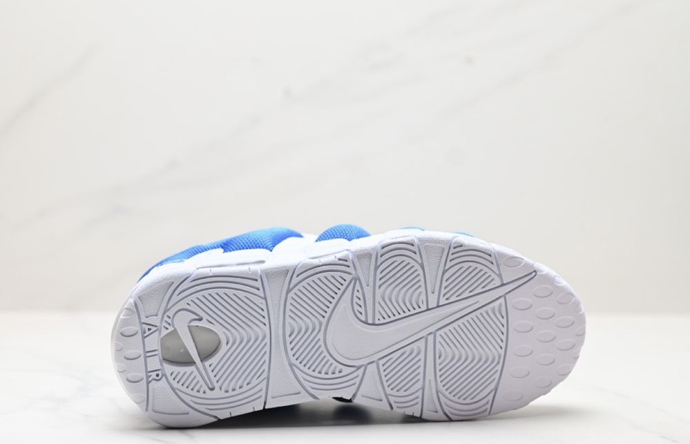 Nike More Uptempo White/Blue -40,41,43,44,45