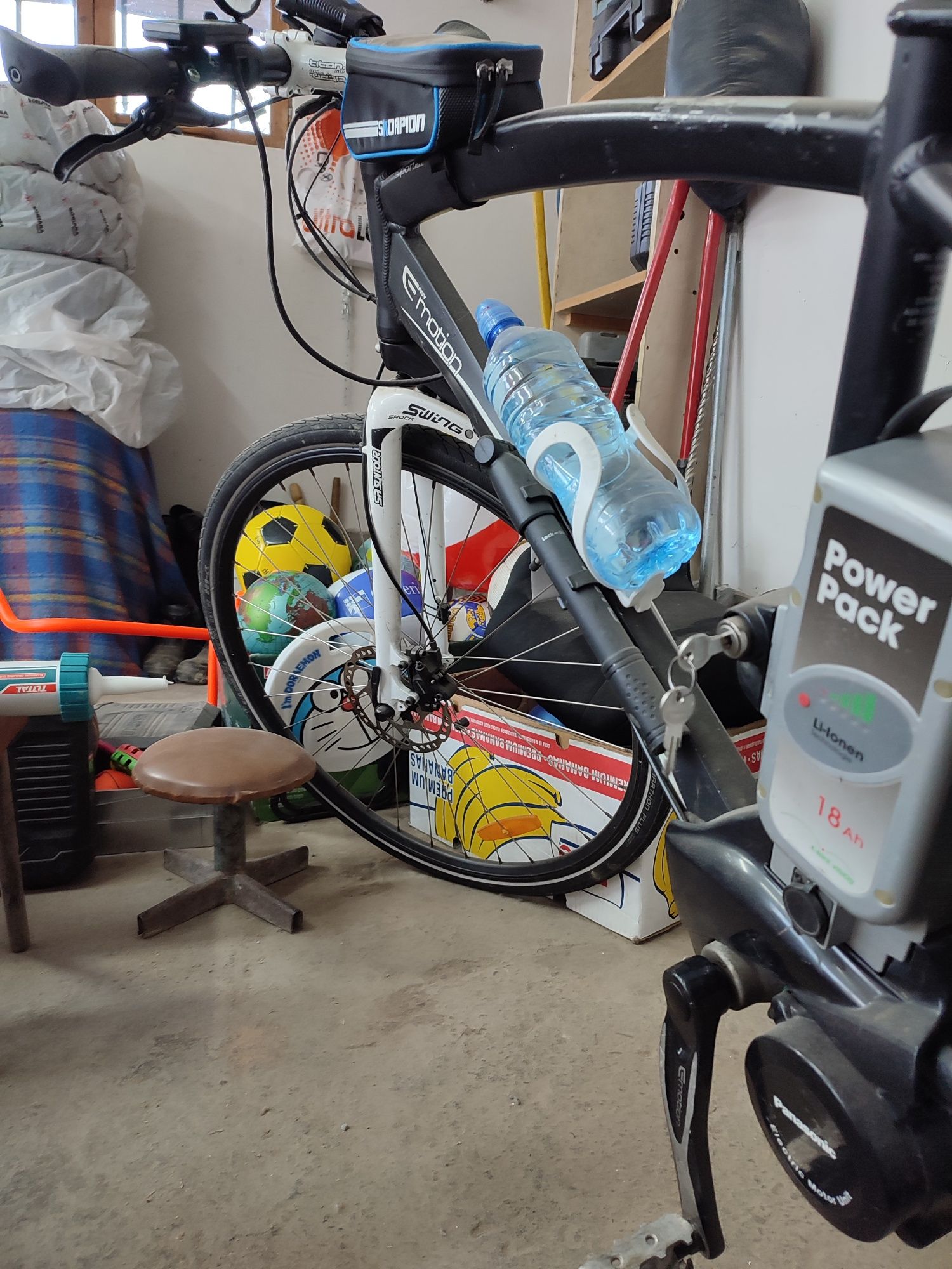 Електрически велосипед с централно разположен двигател панасоник