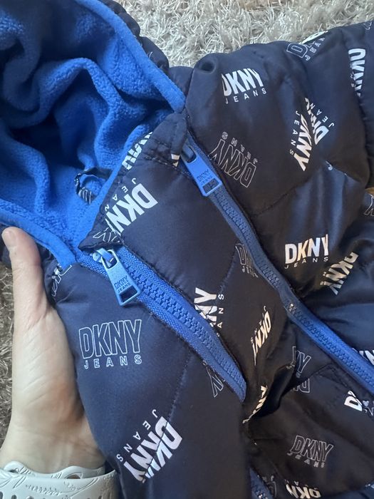 Combinezon DKNY jeans ca nou 6/9 luni albastru