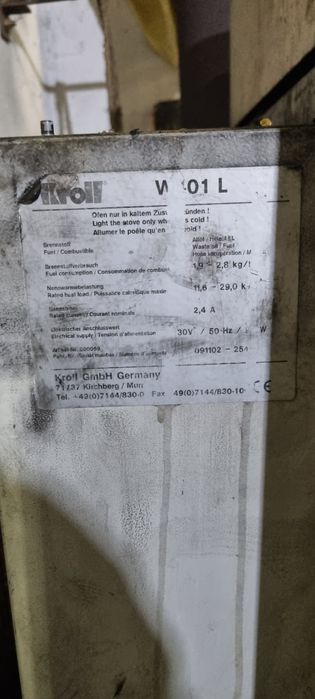 Продам маслянный котёл