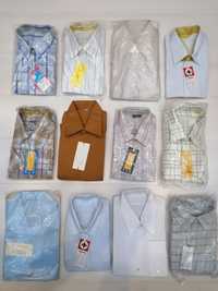 Български нови мъжки ризи 30 броя по 7 лв.бр. мъжка риза