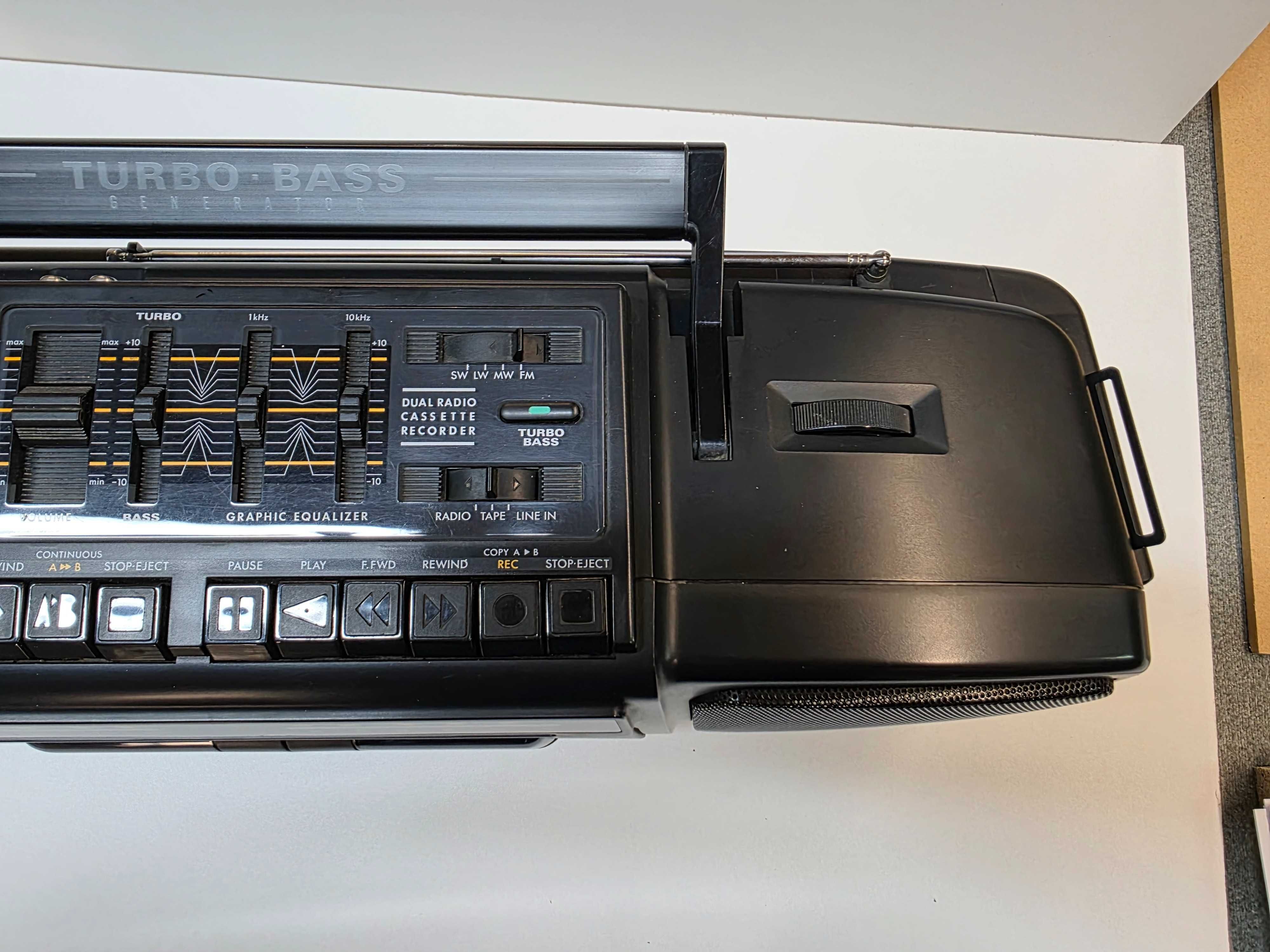 Vand radiocasetofon/boombox/ Philips AW 7594