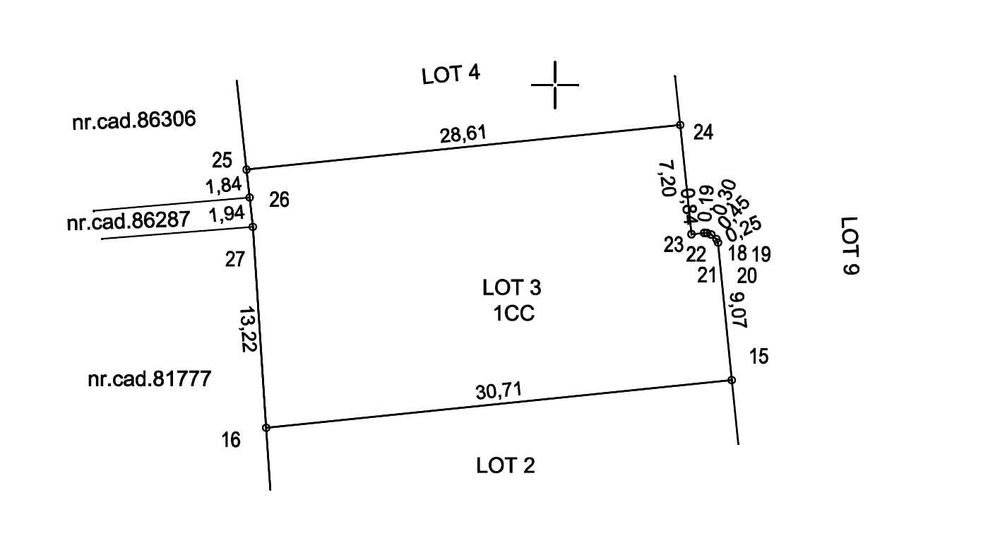 Vânzare Teren în Zona Bradu