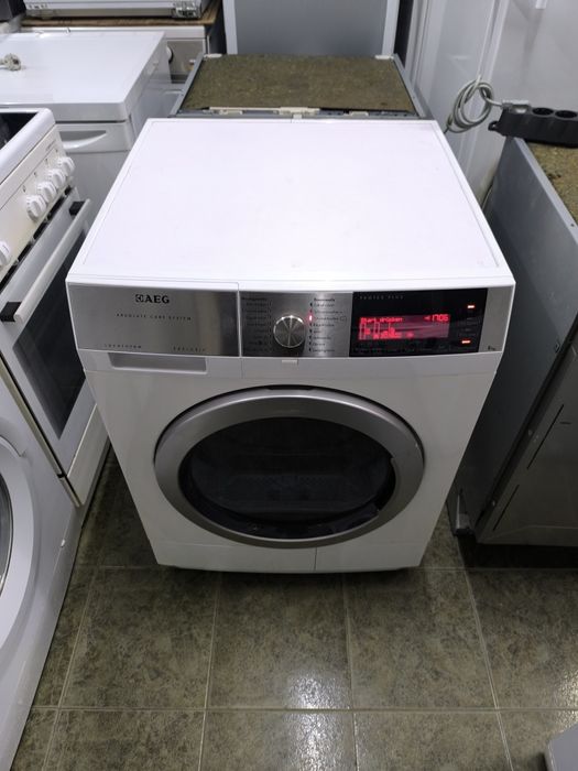 Сешилня AEG T97689IH3 - 8кг. термопомпа А+++  Топ Оферта.