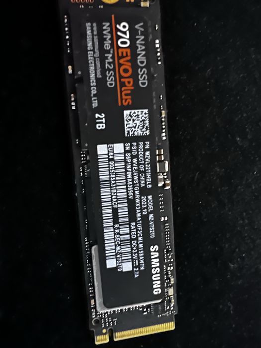 Ssd samsung evo 970evoplus 2TB