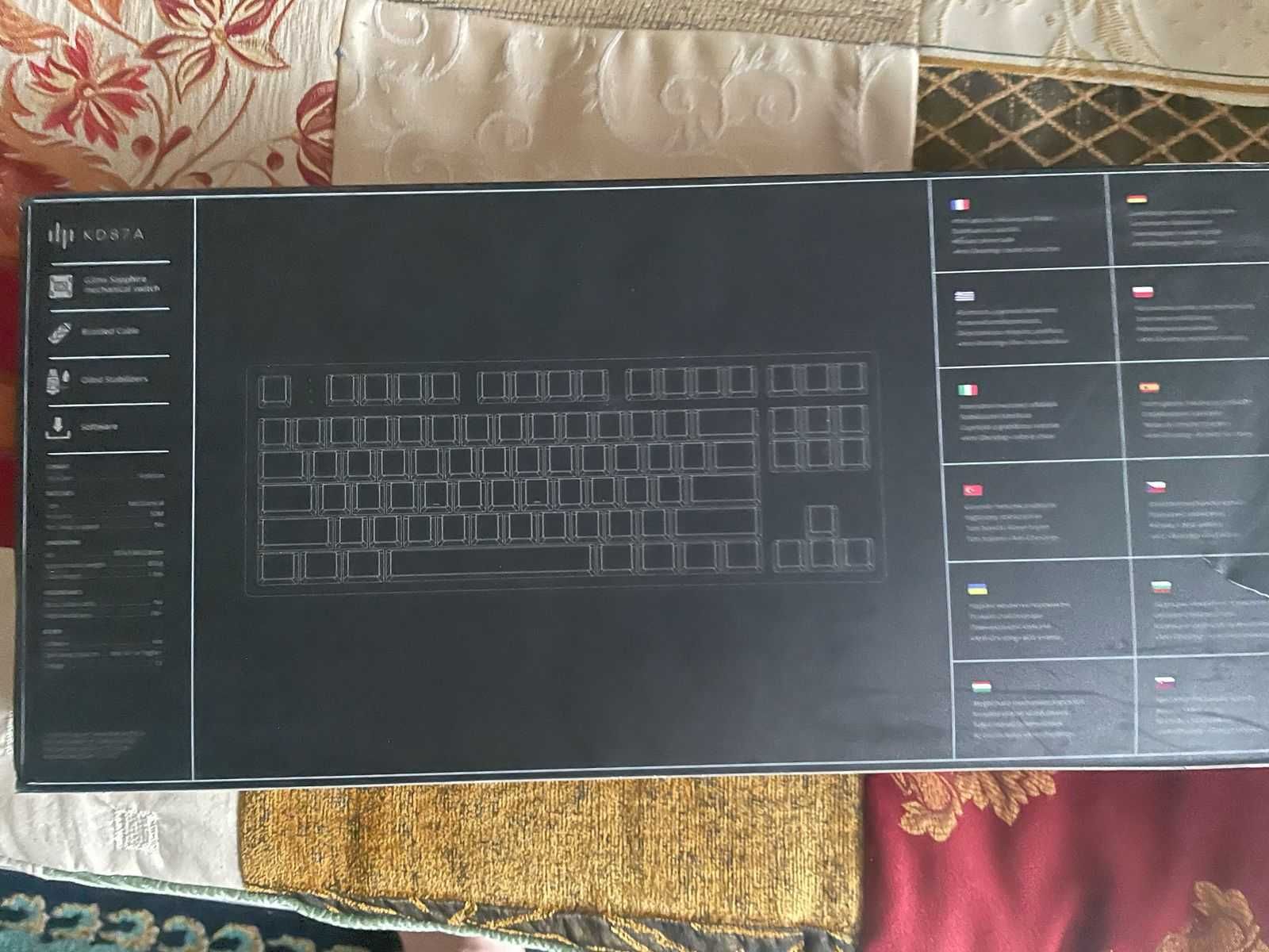 Клавиатура Dark Project One KD87A Black DPO-KD-87A-000300-GMT