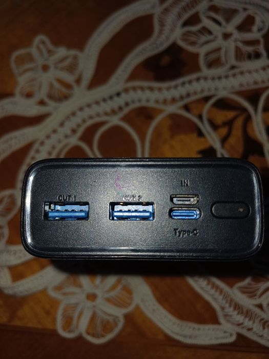 Baterie externa promate 20.000mAh Power Bank Dual usb-a usb-c Output