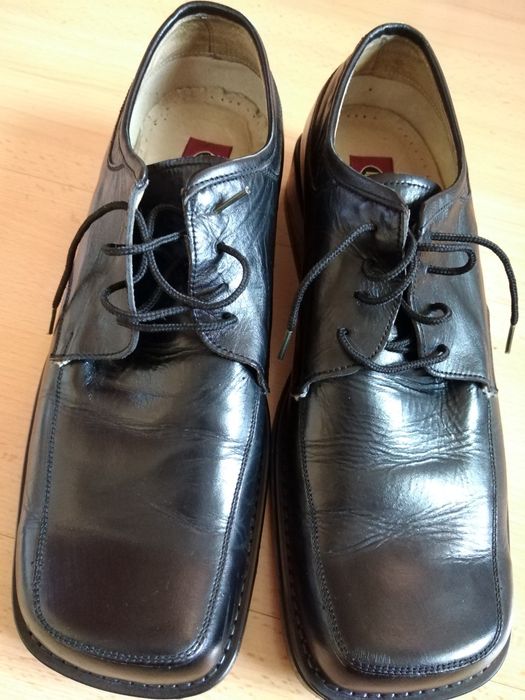 Мъжки обувки. Черни. Естествена кожа.